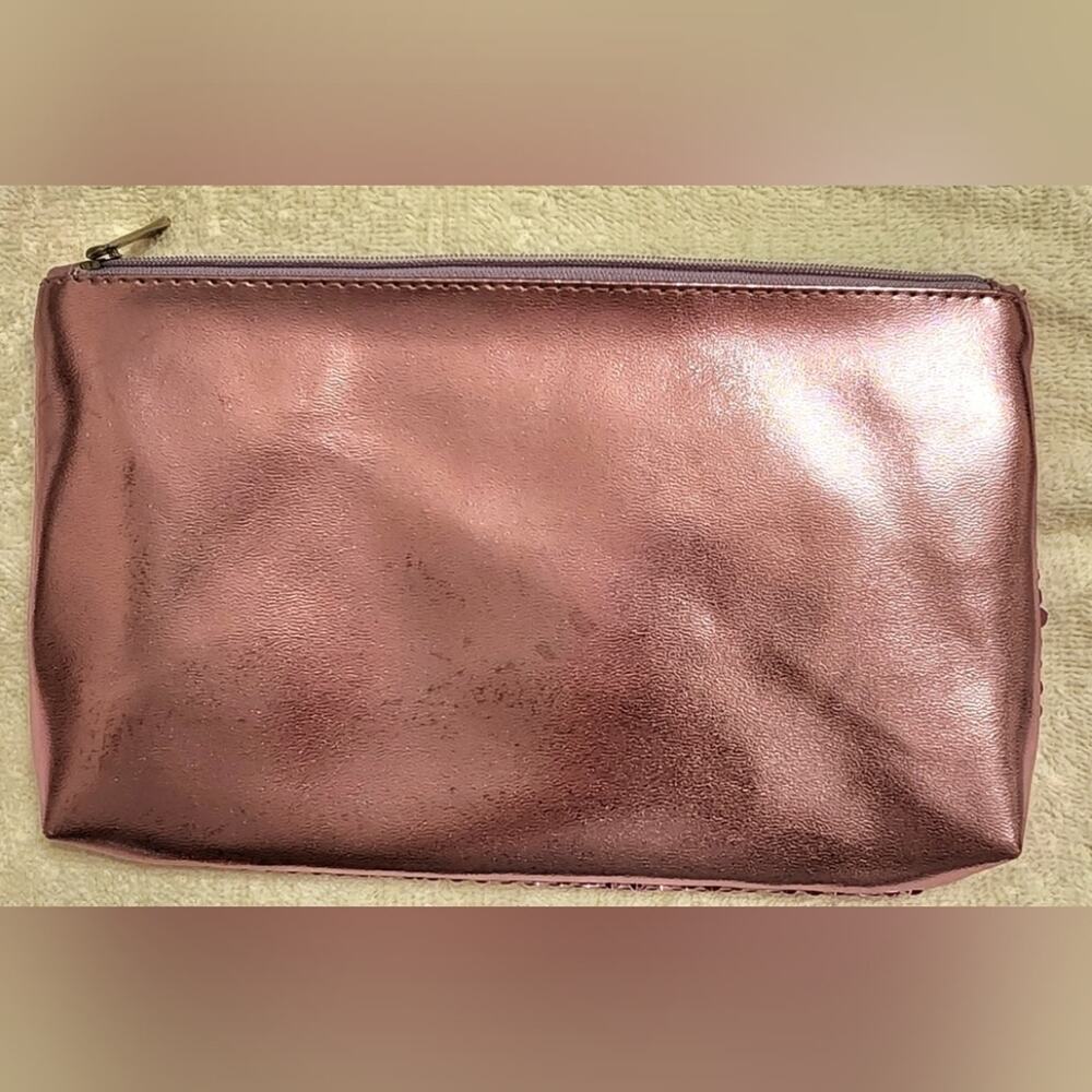 Jasmine la Belle Pink Sequined Cosmetic Bag - Barbiecore - Picture 3 of 4